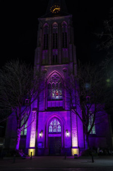Kerk tijdens Kasteelstad Verlicht
