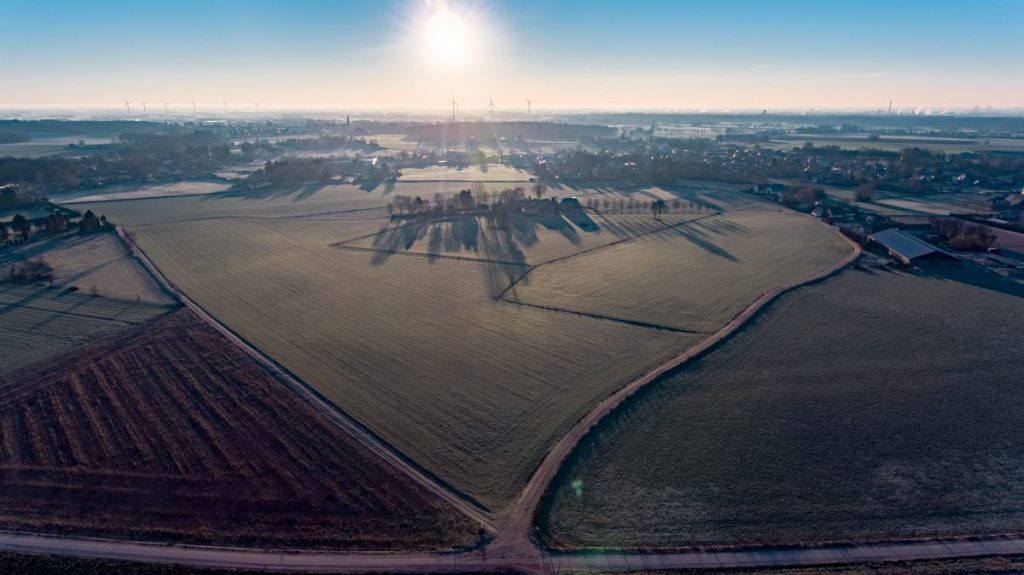 Gezien vanuit de ogen van een vogel